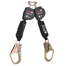 8FT TWIN LEG SELF-RETRACTING LIFELINE