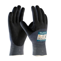 2XL MAXICUT ULTRA,BLU. ENG YRN GLOVE