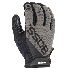 2XL GRIP STYLE GLOVE GRY MESH BACK