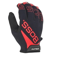 LG BOSS UTILITY GLOVE BLK MESH BACK
