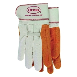 LG WHT CHORE GLOVE PALM 2PLY, CANVAS