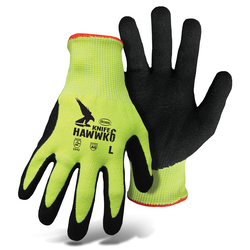 LG HI-VIS YEL BOSS KNIFE HAWWK GLOVE