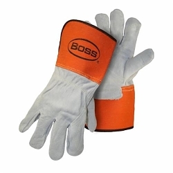 LG BOSS GLOVE SPLIT COW DOUBLE LEATHER