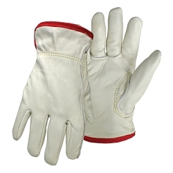 3XL NAT COWHIDE LEATHER DRIVER GLOVE REG
