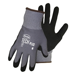 3XL BOSS TECH GLOVE SEAMLESS KNIT GRY