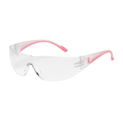 EVA CLR AF CLR/PINK TMPLS SAFETY GLASSES