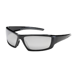 SUNBURST SLV MIR PLUS SAFETY GLASSES