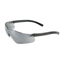 Z13 SLV MIR AS RUBBER SAFETY GLASSES