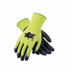 LG 15G HI-VIS YEL GLOVE, BLK