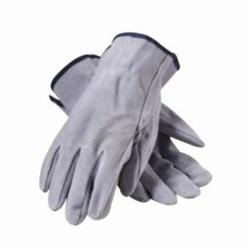LG GRY SPLIT COWHIDE DRIVERS GLOVE,