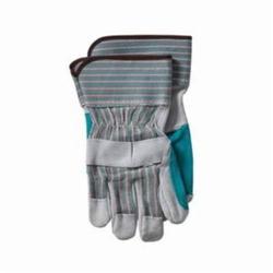 LG GRN SPLIT COWHIDE GLOVE DBL