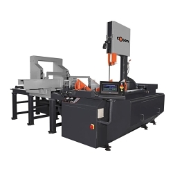 AV-2026NC 1-1/4 7.5HP DBL MITER BANDSAW