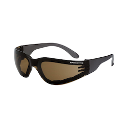 HD BRN AF SHIELD SAFETY GLASSES