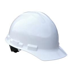 WHT HDPE RATCHET CAP STYLE HARD HAT