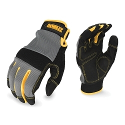 LG BLK/GRY SYNTH LEATHER FOAM PAD GLOVE