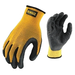 3PK LG YEL LATEX/RUBBER PALM GLOVE