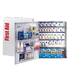 XL METAL FOOD SERVICE FIRST AID CABINET