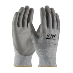 LG G-TEK POLYKOR GRY 13G KNIT GLOVE