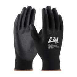 LG G-TEK GP GLOVE BLK 13G NYLON BLK PU