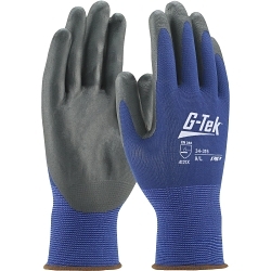 2XL G-TEK GP, BL 15G POLY SHELL GLOVE