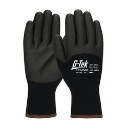 2XL BLK G-TEK POLYKOR GLOVE 13G NYLON W/
