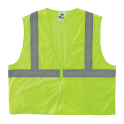 8205Z LG/XL LIME MESH SAFETY VEST