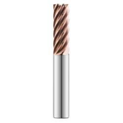 1" 7FL SER 77CR H-CARB END MILL .030R