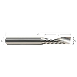 .020DIAx.060LOC 1FL H.PLAS END MILL