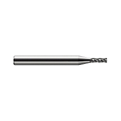 .093" DIA x .030"CR 2FL CARBIDE END MILL
