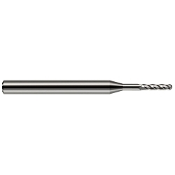 .020" 4FL 7X LRCH STD FLUTE BN CARB END MILL