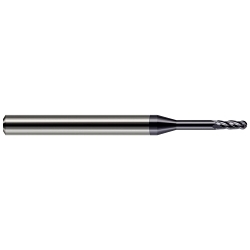 .020" 4FL 7X LRCH STD FLUTE BN CARB END MILL