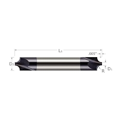 .078R 4FL .060P LG AlTiN DE CR END MILL