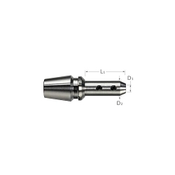 END MILL HOLDER .125IN BORE 16MM RCH