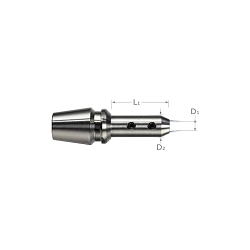END MILL HOLDER.125INBORE 25MM RCH