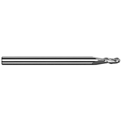 .015" DIA 3FL CARBIDE BALL END MILL