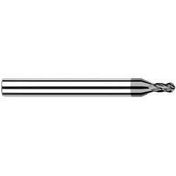 .020 4FL CARB .030LOC BALL END MILL