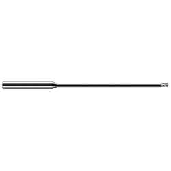 .020 3FL CARB .030LOC BALL END MILL