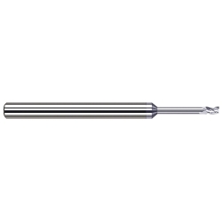 .015" DIA 3FL CARBIDE LONG REACH END MILL