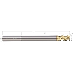 1/2 1/2SHK 5/8LOC END MILL