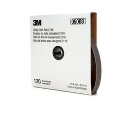 3M 1INx50YD 120J 211K CLOTH SHOP ROLL