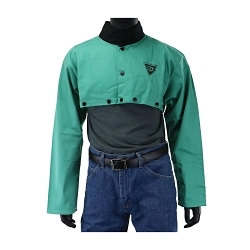 2XL GRN IRONCAT FR COTTON CAPE SLEEVE,
