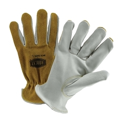 3XL BRN IRONCAT GLOVE TOP GRAIN PALM