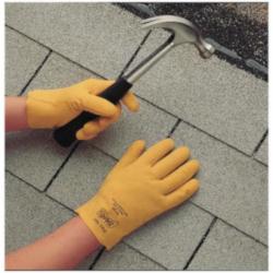 960 SZ10 LG YELLOW PVC COATED GLOVE