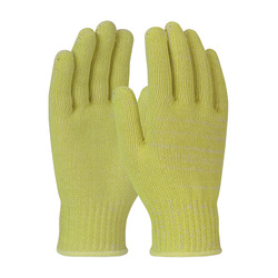 LG YEL ACP KEVLAR 7GA SEAMLSS KNIT GLOVE