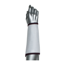 2XL WHT CANE MESH SLEEVE, 9IN, DBL