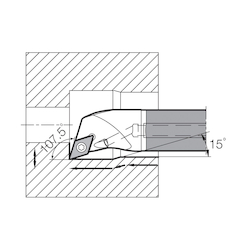 E16XSDQCR0720A BORING BAR