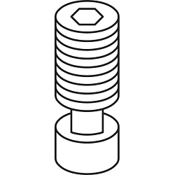 LS03N M5X0.8 LOCK SCREW