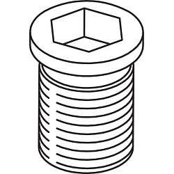 SS4N M5.5X0.5 SHIM SCREW