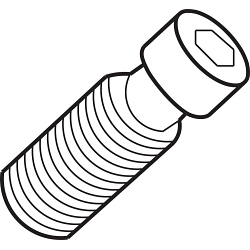 TH8X15 M8X1.25 SCREW