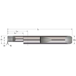 RADIUS GROOVE TOOL QC BORING TOOL